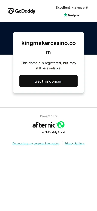 Kingmaker Casino mobile view